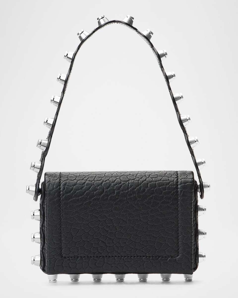 Roz Studded Leather Shoulder Bag